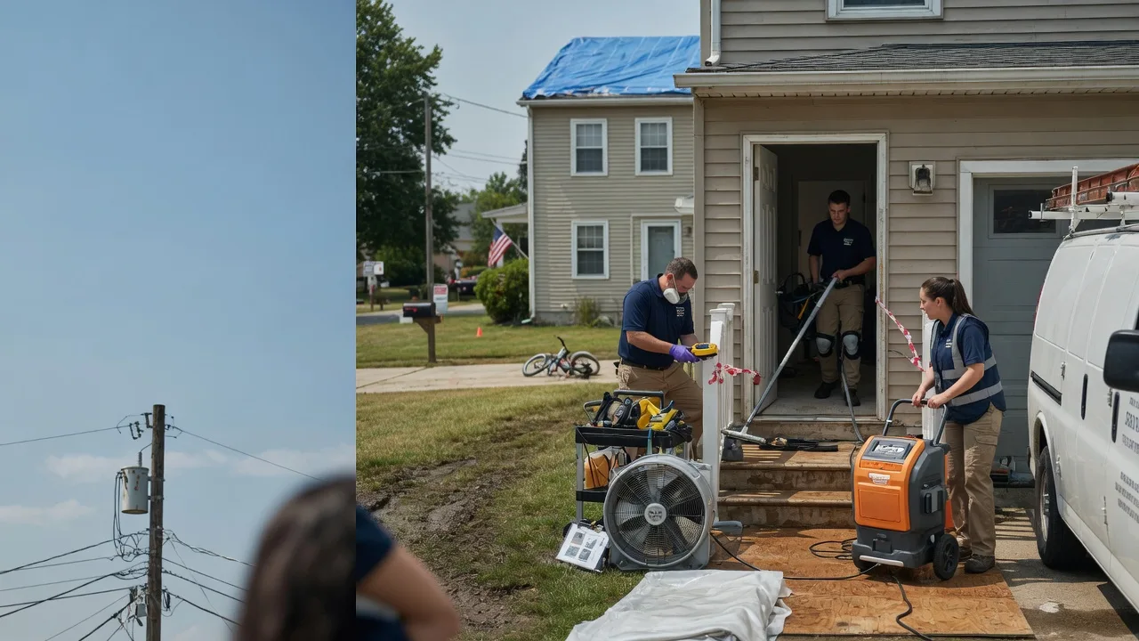 Water Damage Repair in Mooreland, OK near me